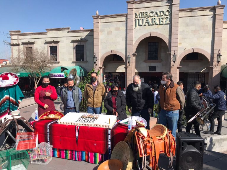 Celebran el 64 Aniversario del Mercado Juárez 