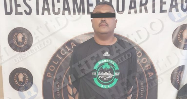 Detienen a segundo involucrado en ataque contra agente de la Policía Preventiva Municipal de Saltillo