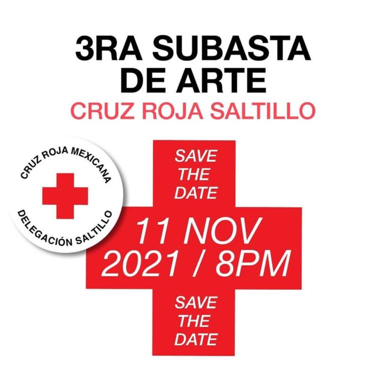 Realizará Cruz Roja su tercer gran subasta de arte el 11 de noviembre  