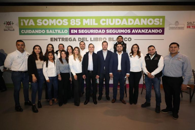 85 mil ciudadanos cuidamos a Saltillo: Manolo