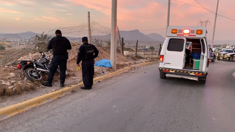 Se mata motocilista en Ramos al estamparse contra poste de concreto