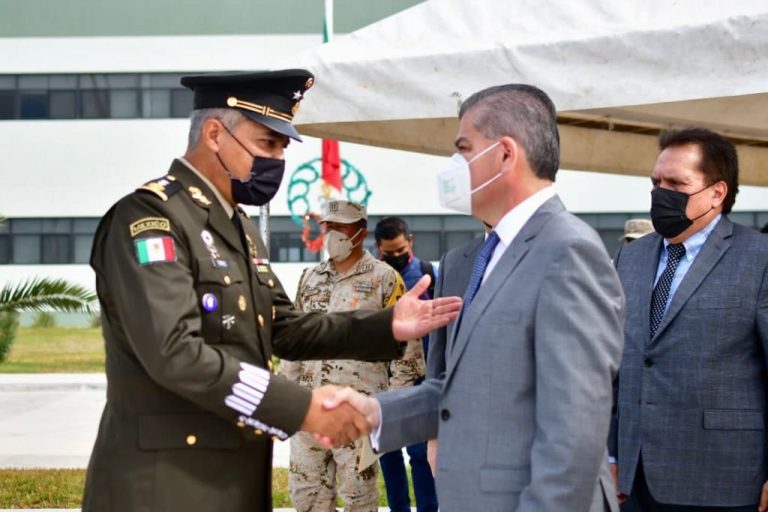 Atestigua Miguel Riquelme ceremonia de toma de posesión de 47 zona militar