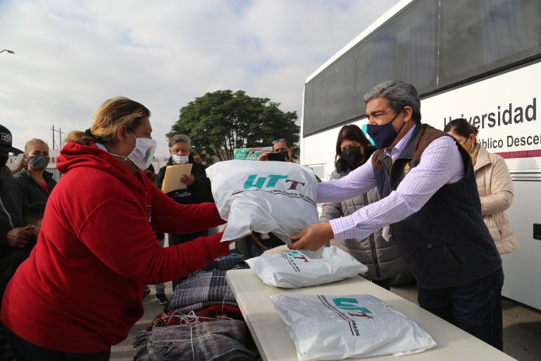 La UTT «abraza» a vecinos de la colonia Santa Sofía