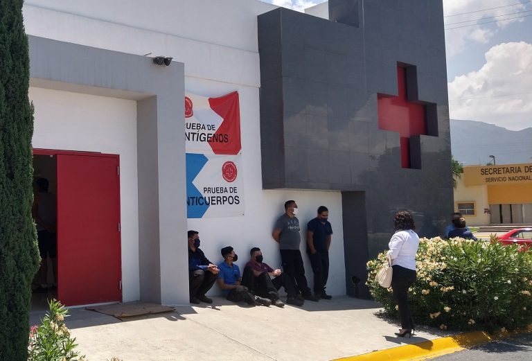 Reduce Cruz Roja Saltillo costos de pruebas de anticuerpos y antígenos