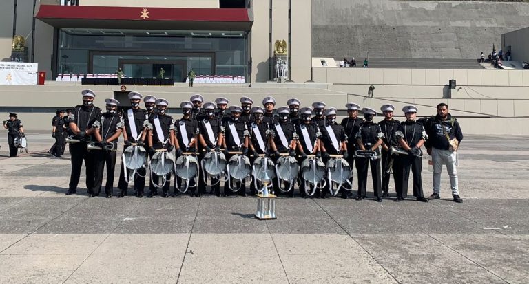 UTT conquista primer lugar en el Concurso Nacional de Bandas de Guerra