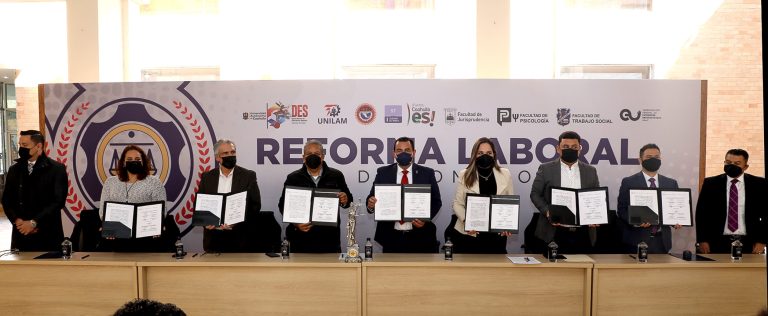 Anuncia UA de C el Diplomado en Reforma Laboral y firma convenio de colaboración académica con la SETRA, UNILAM y CTM