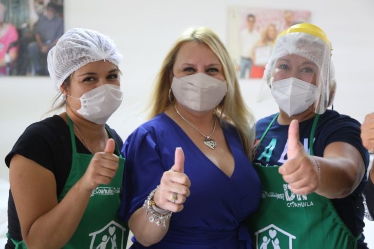 Brinda DIF Coahuila un millón de raciones alimentarias a adultos mayores: Marcela Gorgón