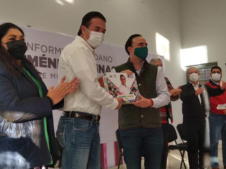 Entrega Manolo su Cuarto Informe al PRI de Saltillo