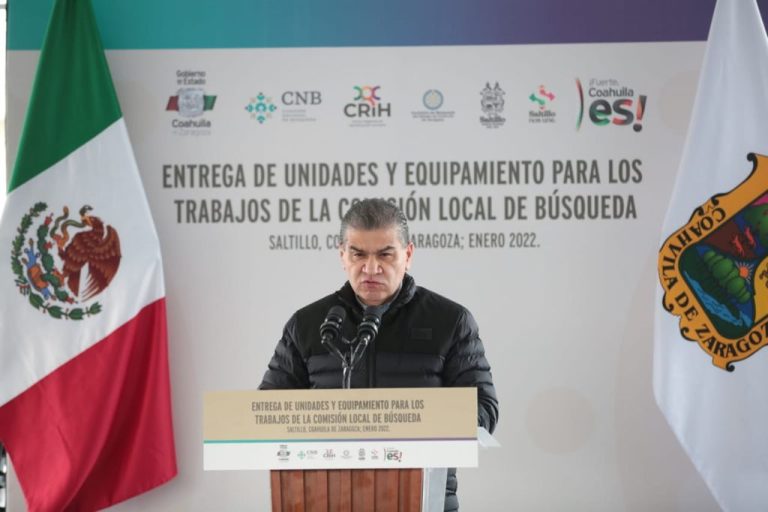 En Coahuila se fortalece infraestructura para la búsqueda de personas desaparecidas: MARS