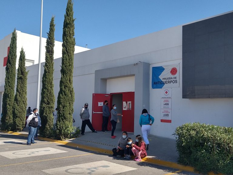 Pega también a Cruz Roja desabasto de pruebas para detección del COVID