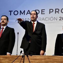 Rinde protesta Chema Morales para segundo periodo como alcalde de Ramos Arizpe