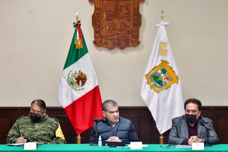 Reitera Riquelme que la estrategia de seguridad en Coahuila es la adecuada