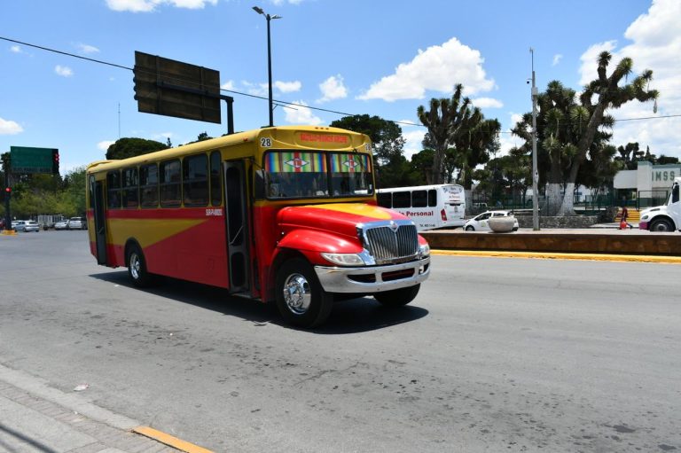 Retomarán reducción de pasajeros al 50 por ciento en transporte público intermunicipal 