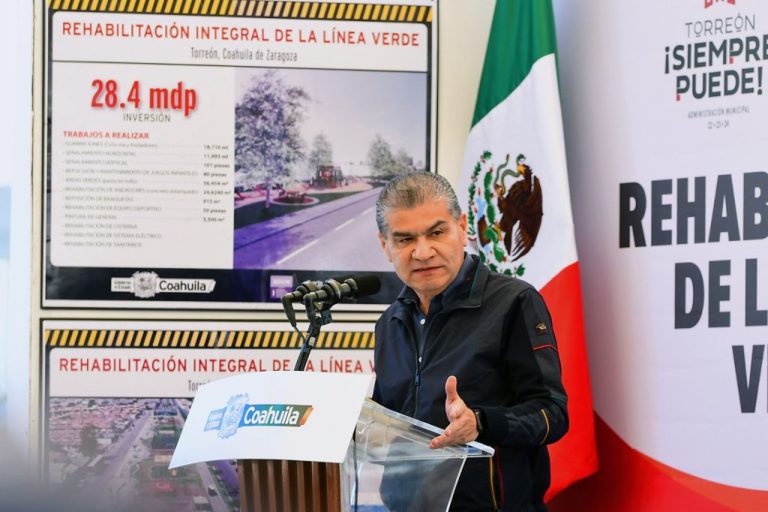 Con una inversión de 28.4 mdp, arranca MARS rehabilitación de la línea Verde en Torreón