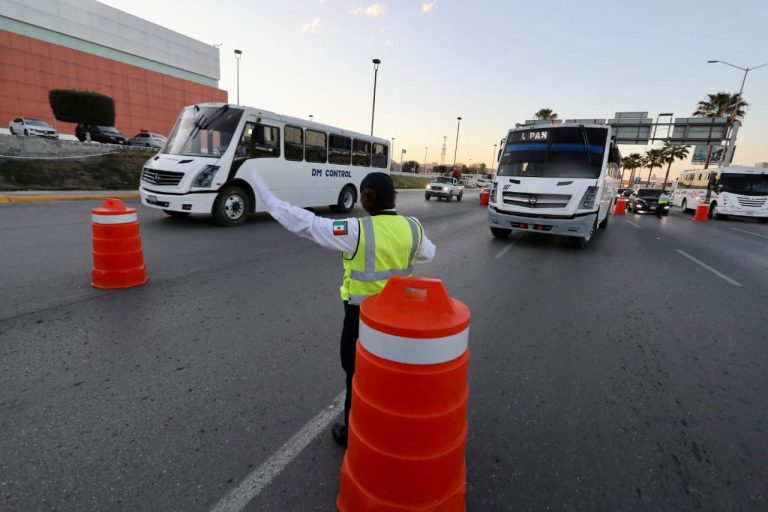 Deberá transporte de personal usar laterales en Nazario en horas pico