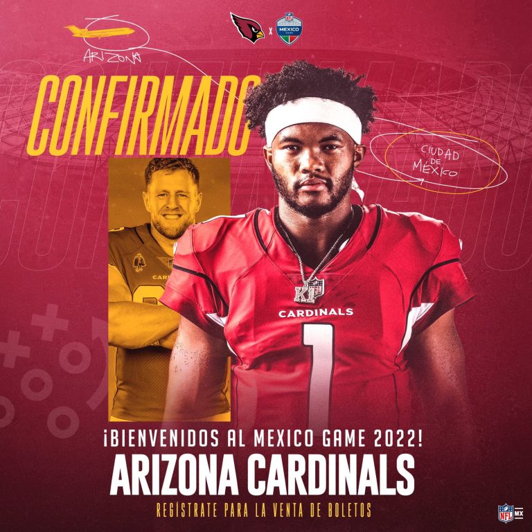 Arizona Cardinals jugarán en el Estadio Azteca