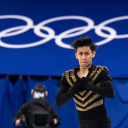 CHINA-BEIJING-PATINAJE ARTISTICO-PATINAJE INDIVIDUAL MASCULINO-PROGRAMA CORTO