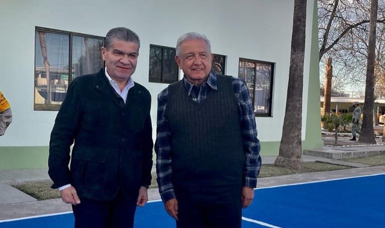 Sostiene Riquelme reunión de trabajo con AMLO en Piedras Negras