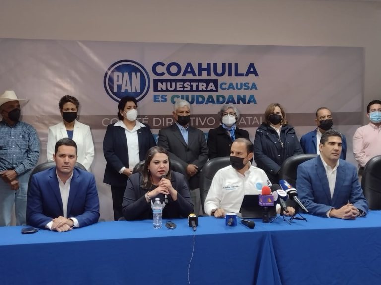 No descarta PAN coalición con PRI y PRD para elección de gobernador de Coahuila en 2023