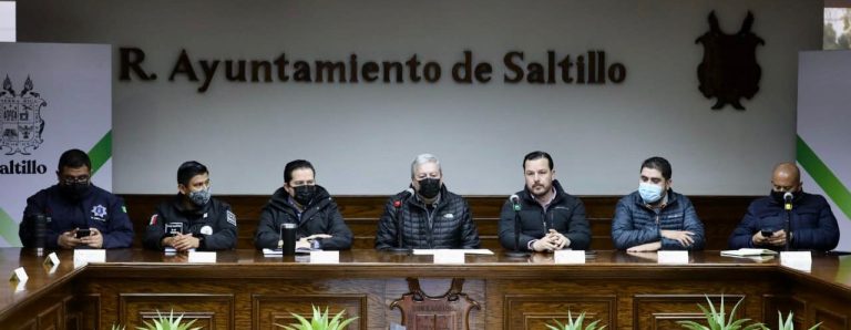 Supervisan estrategias de seguridad y de protección civil para Saltillo