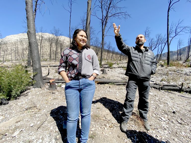 Trabajan para recuperar lo que el incendio devastó   