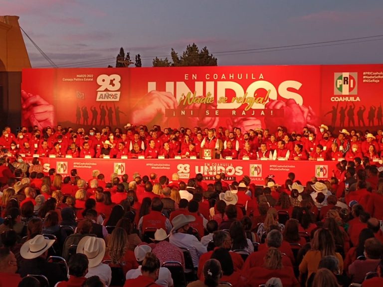 Pide Riquelme a priístas de Coahuila no participar en revocación de mandato