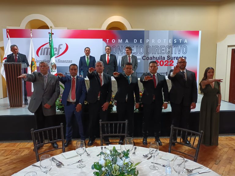 Rinde protesta Marcelo Lara como presidente del Capítulo Coahuila del IMEF  