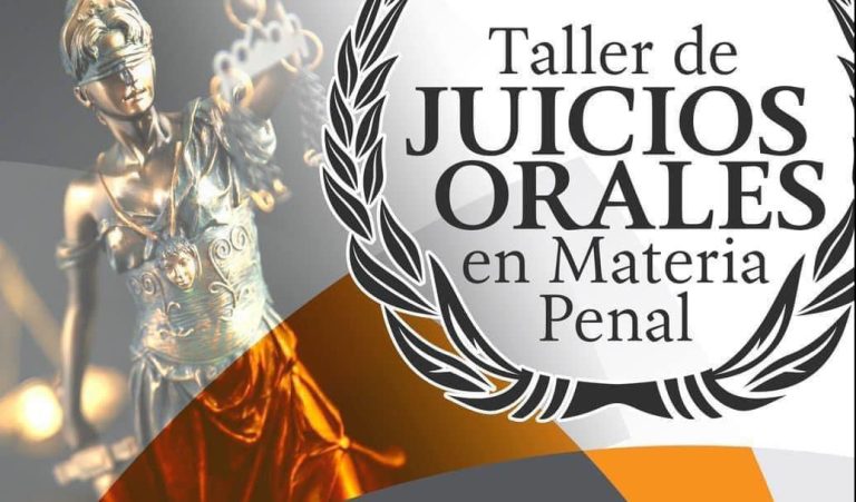 Invita Facultad de Jurisprudencia a alumnos de bachillerato al Taller de Juicios Orales en Materia Penal