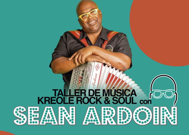 Participa en el taller de música “Kreole Rock & Soul” del músico norteamericano Sean Ardoin