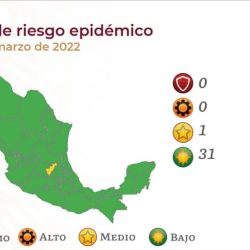 Querétaro es el único estado que no está en verde