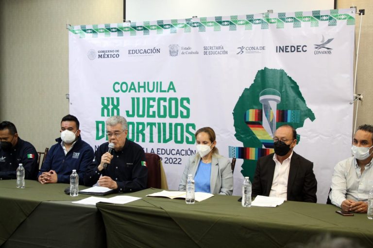 Coahuila será sede de los XX Juegos Nacionales de Educación Media Superior