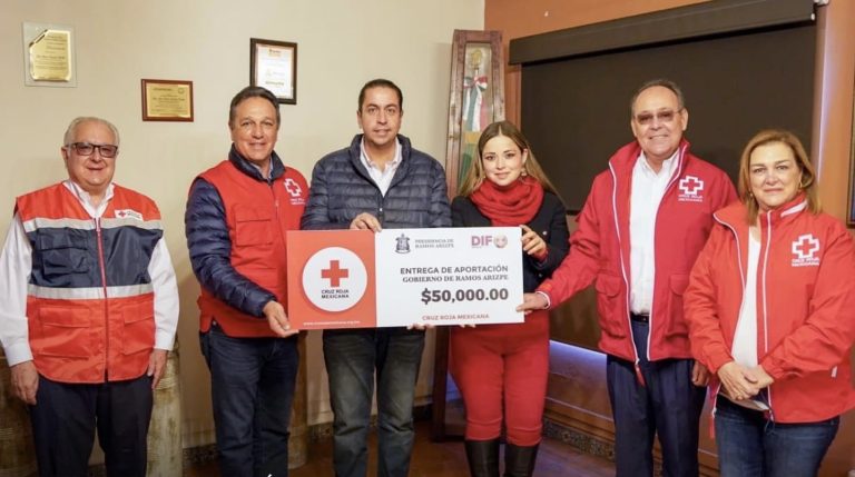 En Ramos Arizpe apoyan a la Cruz Roja Mexicana