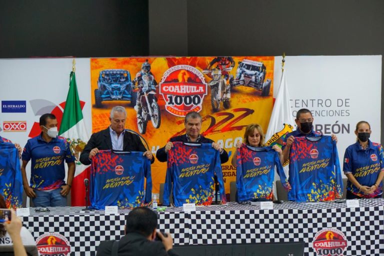 Presenta Miguel Riquelme carrera ‘Coahuila 1000 Adventure’