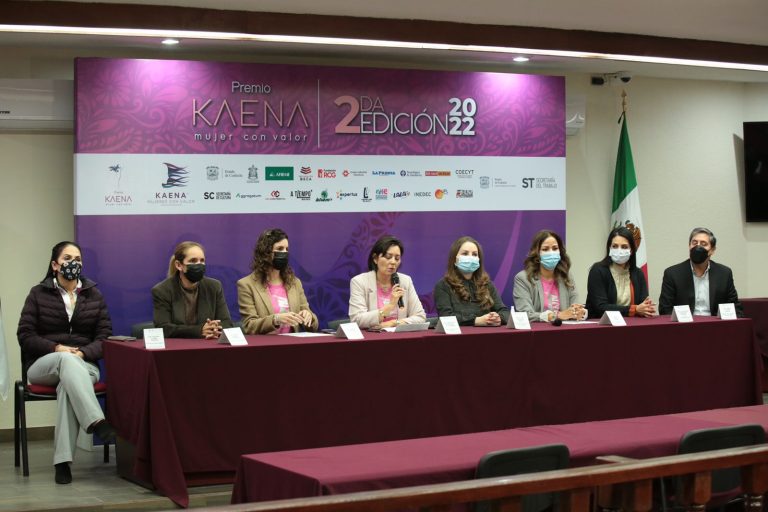 Presentan en Coahuila la convocatoria: ‘Premio KAENA Mujer con Valor 2022’