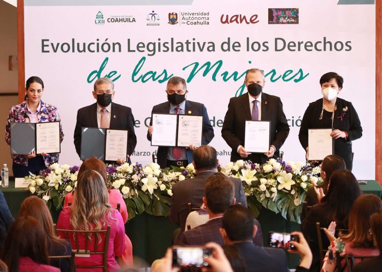 Suman esfuerzos en favor de retos legislativos sobre derechos de las mujeres