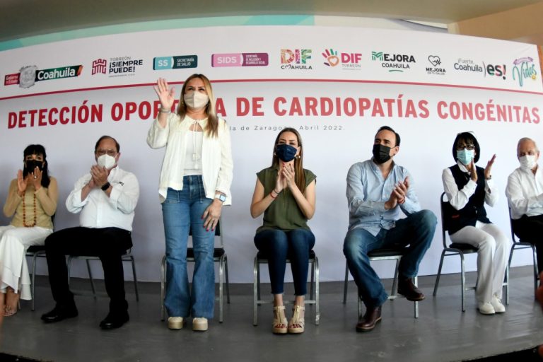Arranca Coahuila ‘Feria del Corazón Feliz’ y jornada de detecciones de cardiopatías congénitas
