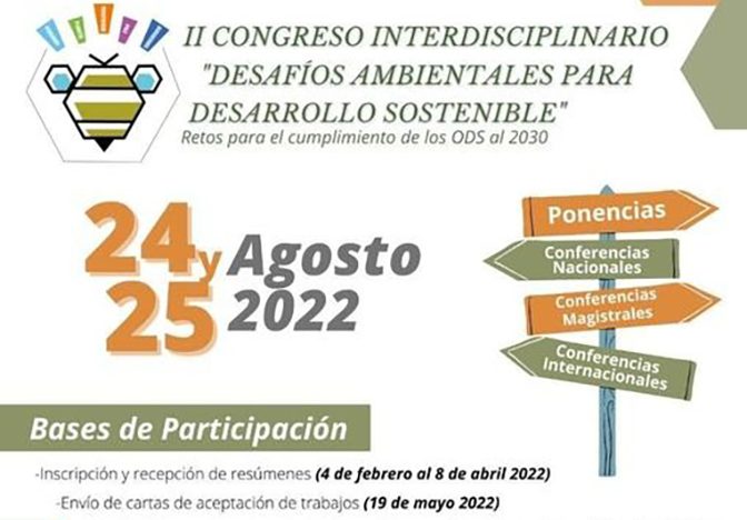 Convoca UA de C a su comunidad universitaria a participar en el II Congreso Interdisciplinario “Desafíos Ambientales para el Desarrollo Sostenible”