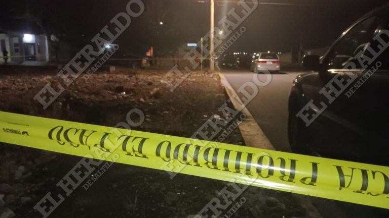 Investigan muerte de hombre en la colonia Gaspar Valdez en Saltillo