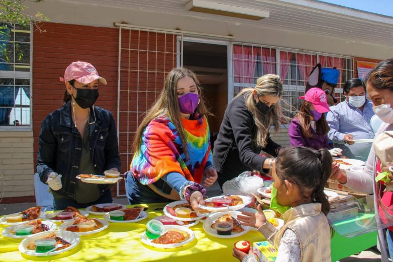 Llevan Feria de Seguridad Infantil a ejido Hipólito