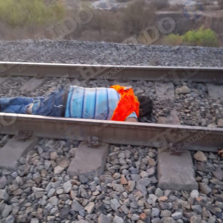 Mata tren a trabajador de Ferromex en Saltillo