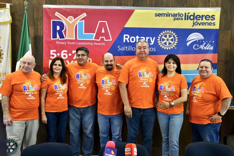 Rotarios de Saltillo y Ramos invitan a jóvenes líderes a participar en el RYLA 2022