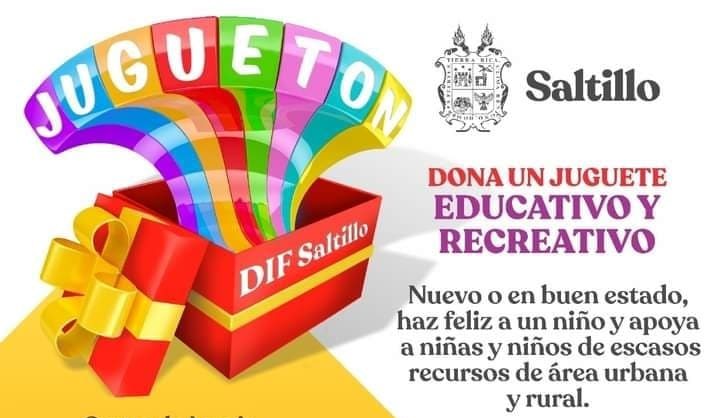 Últimos días para unirse al “Juguetón” del DIF Saltillo