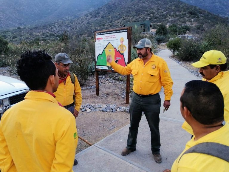 Controlan incendio en cañón de San Lorenzo