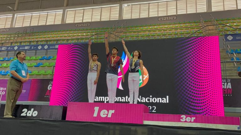 Saltillense gana oro y bronce en Campeonato Nacional de Gimnasia