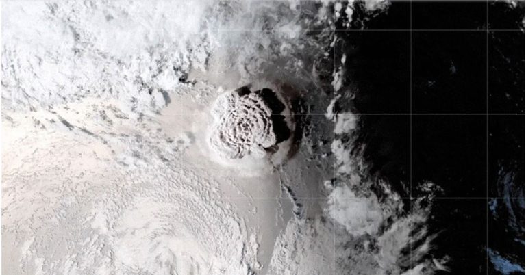 Erupción volcánica de Tonga también afectó al espacio: NASA