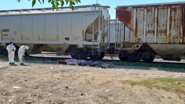 Encuentran a 5 migrantes muertos en vagón del tren en Piedras Negras