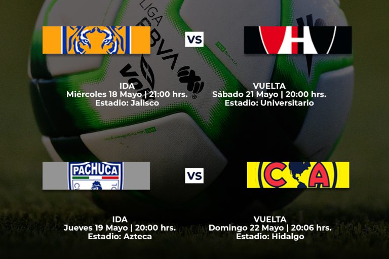 Fechas y horarios de las semifinales del Clausura 2022