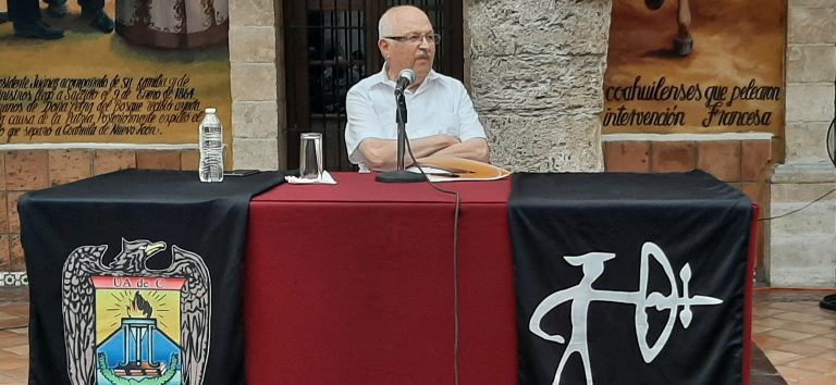 Imparte el Dr. Carlos Herrejón Peredo la conferencia magistral “La Pretendida alianza de la Insurgencia con los Estados Unidos 1815”