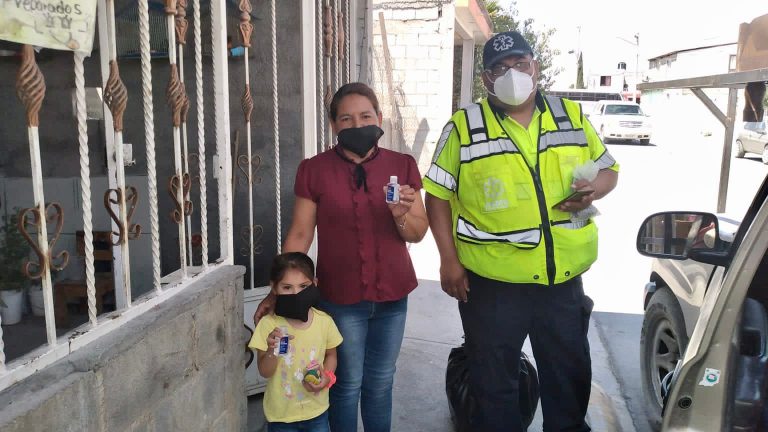 Implementa Salud Coahuila operativo en apoyo a familias por posibles afectaciones de ceniza por incendios forestales