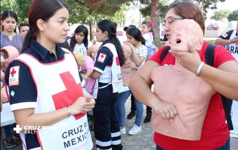 Regresan a Cruz Roja cursos presenciales en primeros auxilios tras suspensión por pandemia